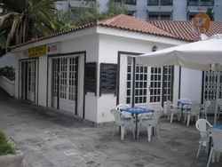 Teneriffa, Geschäftslokal in Puerto de la Cruz